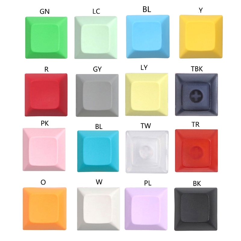 Gaming Accessories Aesthetic - Dsa 1u Keycap Set pbt leere