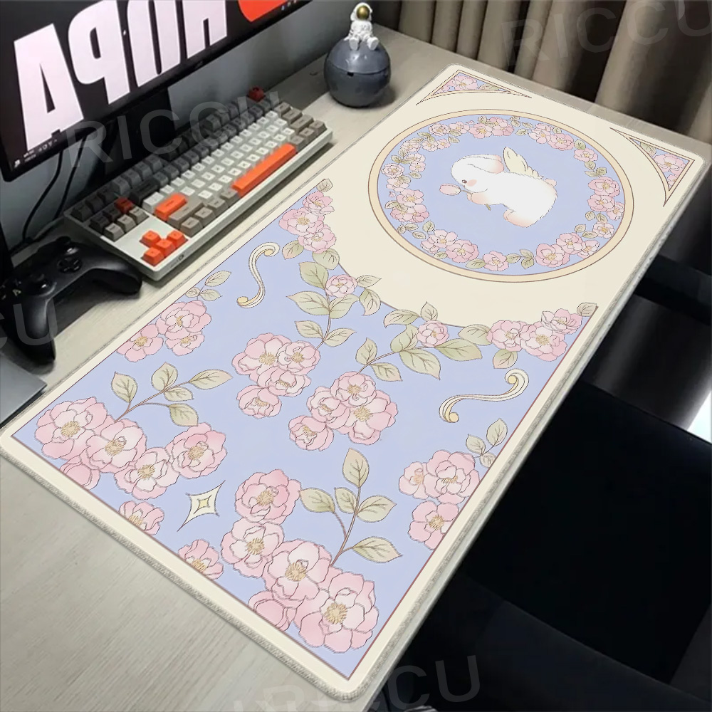 Gaming Accessories Aesthetic - Gaming grüne Pflanze Blume Ästhetik Kaninchen
