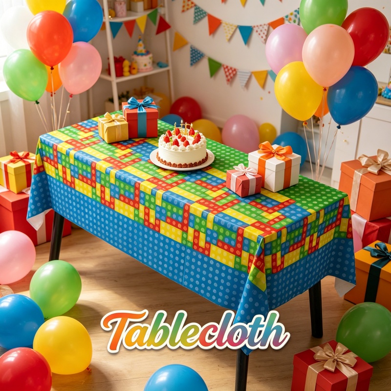 Tischdecke im Baustein-Stil, s – Gaming Accessories For Room Bewertung und Preis