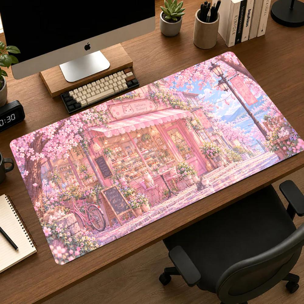 Cherry Blossom Shop – Mauspad, – Gaming Accessories Shop Bewertung und Preis