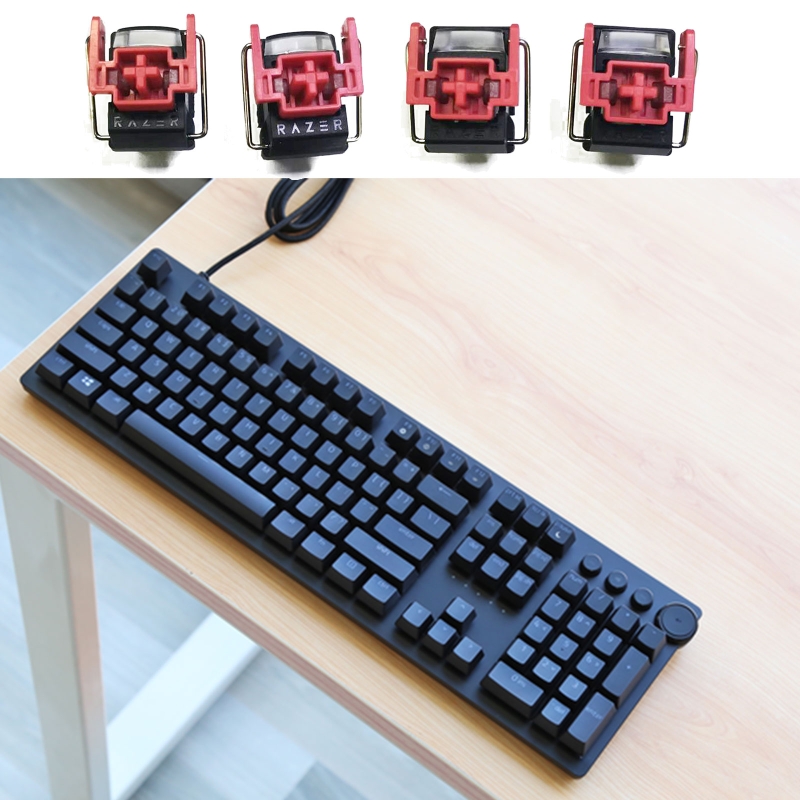 4Pcs V2 Slient Liner Rot Optis – Gaming Accessories Aesthetic Bewertung und Preis